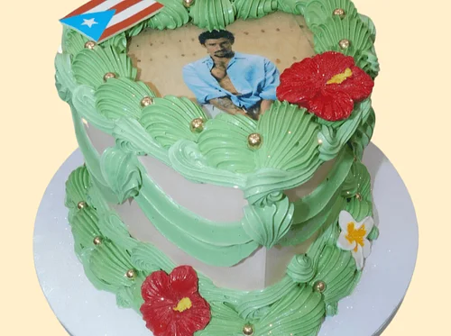 Bad Bunny Cake W/ @Cakeeplug (Bilingual)