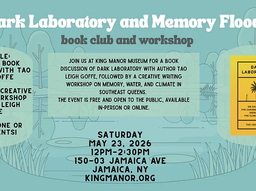 Notes From A Dark Lab: A Book Talk and Writing Workshop with Tao Leigh Goffe