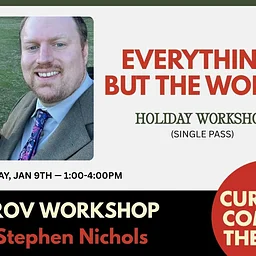 Everything But the Words — HOLIDAY WORKSHOP: SINGLE-USE PASS