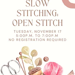 Slow Stitching: Open Stitch