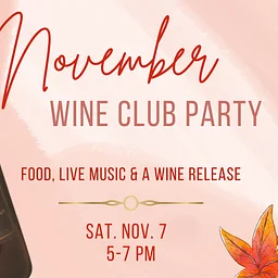 November Wine Club Party