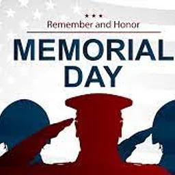 Closed for Memorial Day