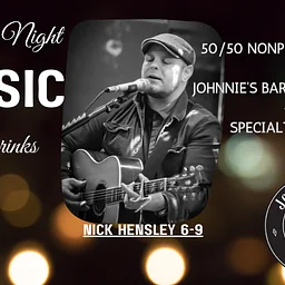 Friday Night Music + Raffles! Nick Hensley