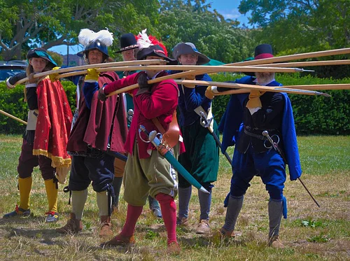 Arms and Armor Demonstration: 17th-Century Colonial Militia