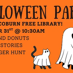 Halloween Party at the Coburn Free Library