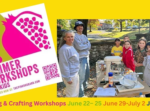 Cooking & Crafting Summer Workshops with Jane Mossa of the Pink Rhubarb
