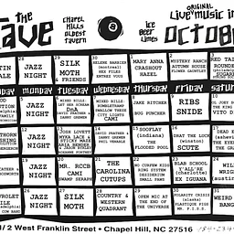 OCTOBER CALENDAR