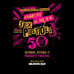 SEX PISTOLS (Steve Jones, Paul Cook, Glen Matlock) featuring Frank Carter