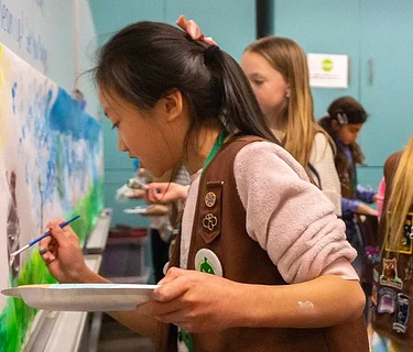 Girl Scouts Brownie Art and Design Badge