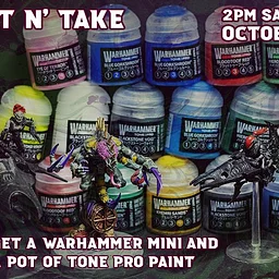 Miniatures Paint N' Take
