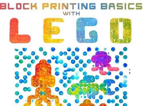 Block Printing Basics with Lego