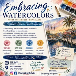 Embracing Watercolors with Laurie Edwards