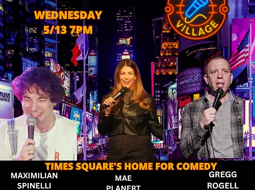 Times Square Comedy | Wed, May 13th @7 PM