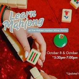 Learn Mahjong at the Wine Library