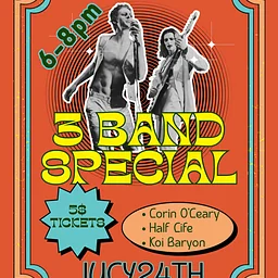 Live 3-Band Special! Lorin O’Leary, Half Life, and Koi Baryon