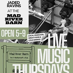 LIVE MUSIC & PUB NIGHT Featuring Jaded Ravins!