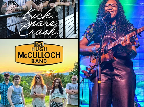 Shayla McDaniel, Kick Snare Crash, and Hugh McCulloch Band