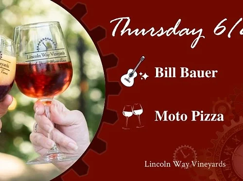 Thursday Night Escape with Bill Bauer and Moto Pizza