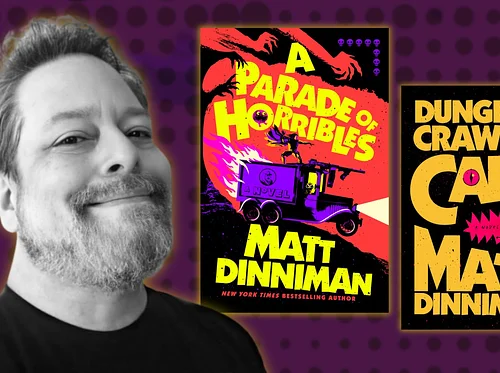 Apocalyptic Mayhem, Lava-Spitting Llamas, and One Very Sassy Cat: Surviving the Universe’s Most Twisted RPG with Matt Dinniman (Virtual)