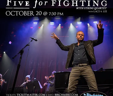 FIVE FOR FIGHTING WITH STRING QUARTET, with Lace & Lee