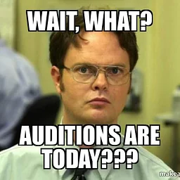Auditions for Spring Show (open for anyone to audition)