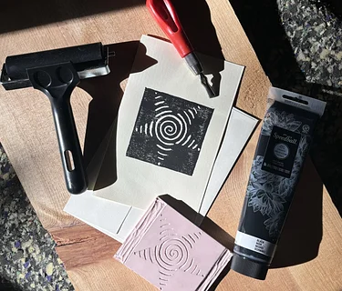 Block Print Carving Class