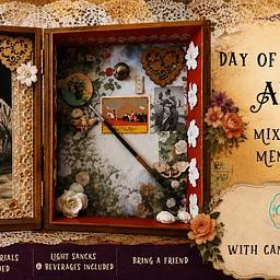 Day of the Dead Altar: Mixed-Media Memory Box (1)
