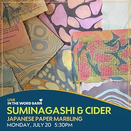 Suminagashi & Cider Workshop (Japanese Paper Marbling)