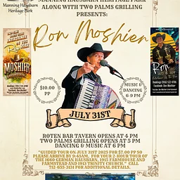 Thirsty Thursday w/ Ron Moshier & Two Palms Grilling