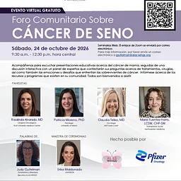 FORO COMUNITARIO DE CANCER DE SENO—VIRTUAL