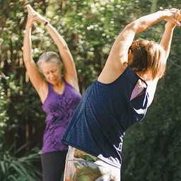 Yoga in the Garden