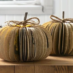 Craft Club: Book Pumpkins