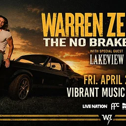 Warren Zeiders: No Brakes Tour
