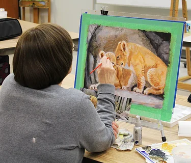 Try it Thursdays! Impressionistic Animal Painting
