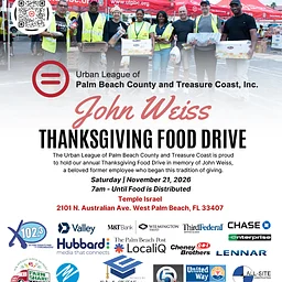 John Weiss Thanksgiving Food Drive