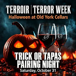 🎃TRICK OR TAPAS – PAIRING NIGHT