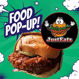 Food Pop Up!: JustEatz Chicken Sandwich