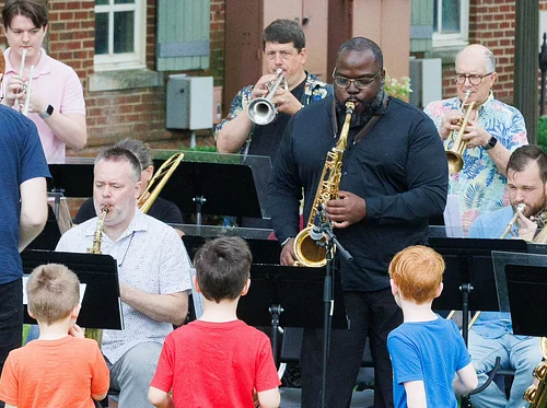PBJ & Jazz at the Topiary Park with the Columbus Jazz Community Band