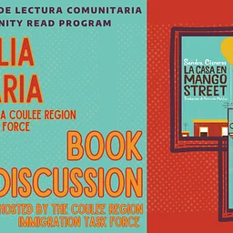 Discusión literaria organizada por la Coulee Region Immigration Task Force (Book Discussion hosted by the Coulee Region Immigration Task Force)