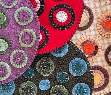 Penny Rug Trivet