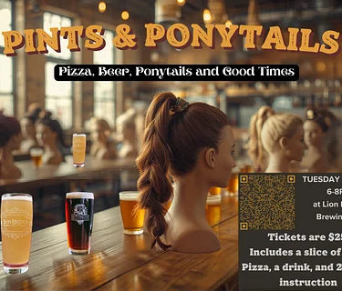 Pints, Pizza and Ponytails