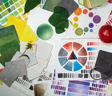 Color Mixing I for Botanical Watercolor