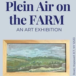 Painting en Plein Air on the Farm: Art Reception