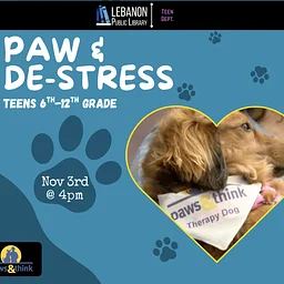 TEEN Paws & De-Stress