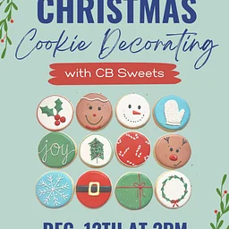 Christmas Cookie Decorating Class with CB Sweets