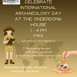 International Archaeology Day at the Onderdonk House