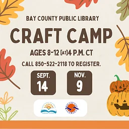Craft Camp (Ages 8 – 12)
