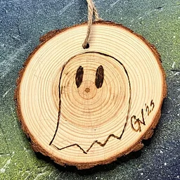Spooky Wood Burning Art Class | Grace Noel Art