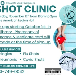 Shot Clinic (American Legion Hall)