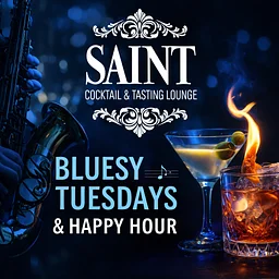 Bluesy Tuesday & Happy Hour
